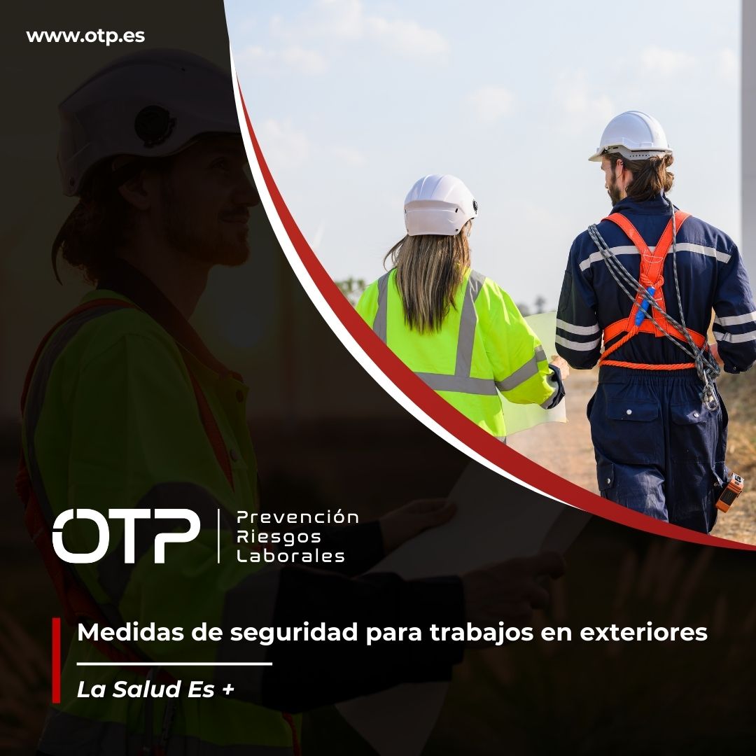 Medidas de seguridad para trabajos en exteriores